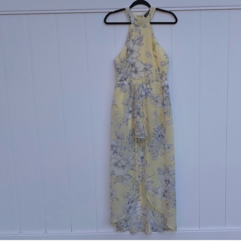 NWOT Crystal Sky Floral Romper with maxi skirt - 7